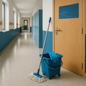 🏫 Úklid škol Brno – čistá a bezpečná chodba